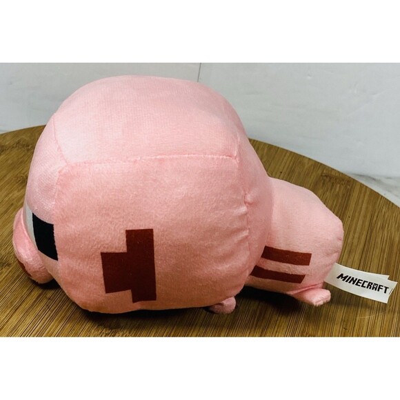 Minecraft Pink PIG 6" Plush Stuffed Animal Toy Mojang - Picture 3 of 4